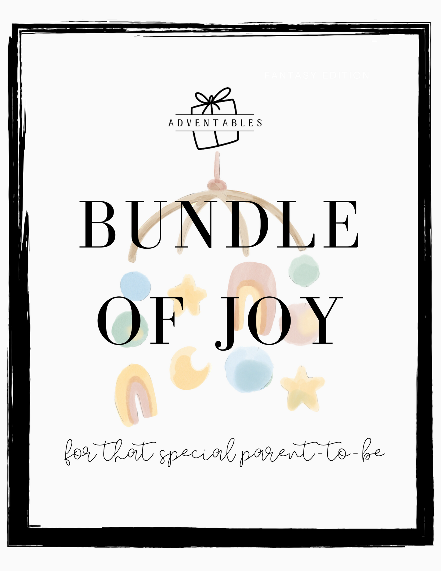 BUNDLE OF JOY NEW BABY GIFT COUNTDOWN ADVENT CALENDAR