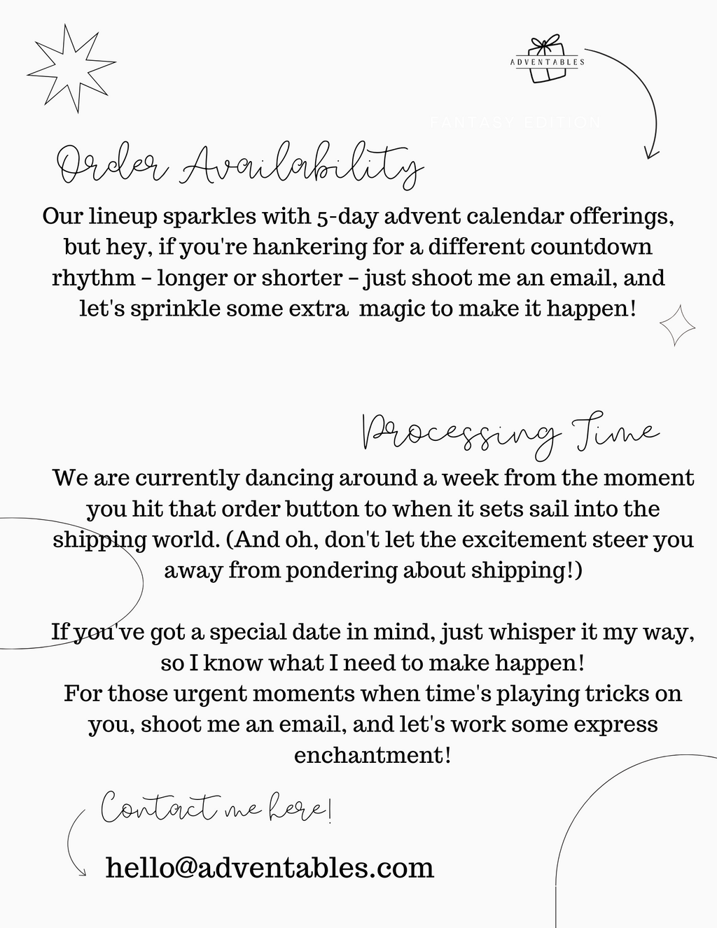 BUNDLE OF JOY NEW BABY GIFT COUNTDOWN ADVENT CALENDAR